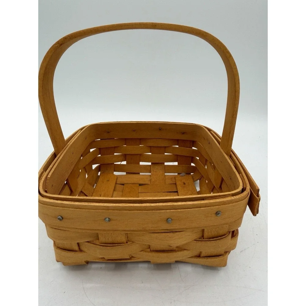 Longaberger 2001 Tarragon Basket‎ 🌿🧺 – NEW – Beautiful Herb‑Inspired Classic